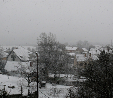 2011, 18. března: Sněhová bouřka přerušila nástup jara