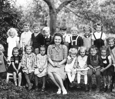Ročník 1946-47 - děti z mateřské školy