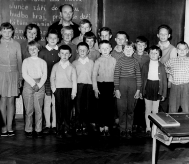 Ročník 1962-63 - žáci ZDŠ, 1. až 5. ročník