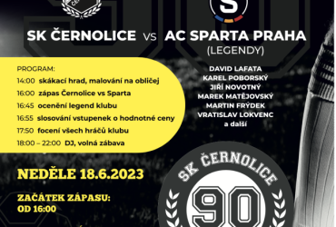 90 let fotbalu v Černolicích